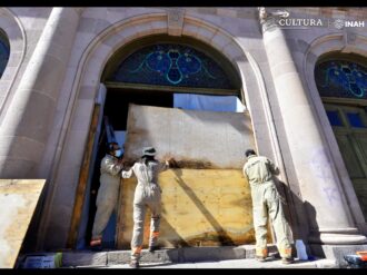 El INAH revisa daños causados al teatro Fernando Calderón