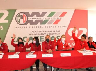 Priistas zacatecanos llevarán a su asamblea nacional ideas claras y determinación.