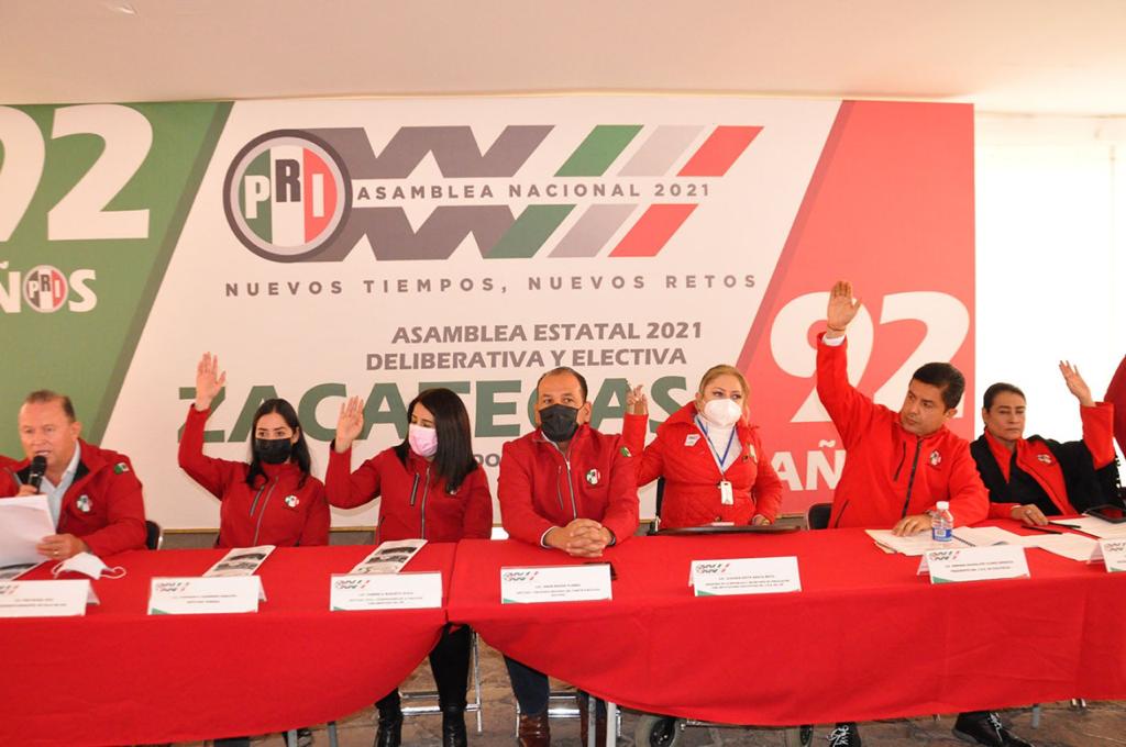 Priistas zacatecanos llevarán a su asamblea nacional ideas claras y determinación.