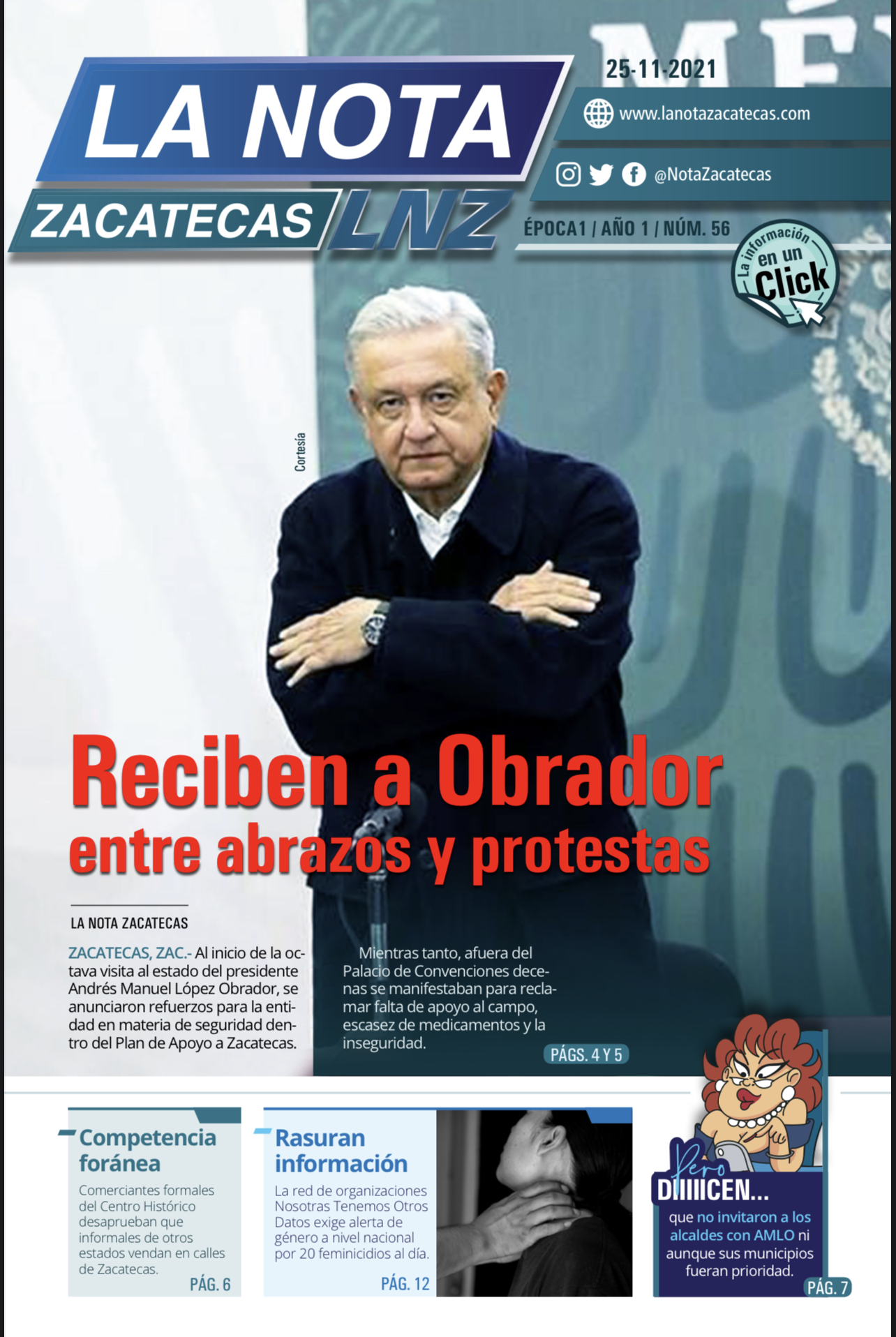 La Nota Zacatecas 25/11/21