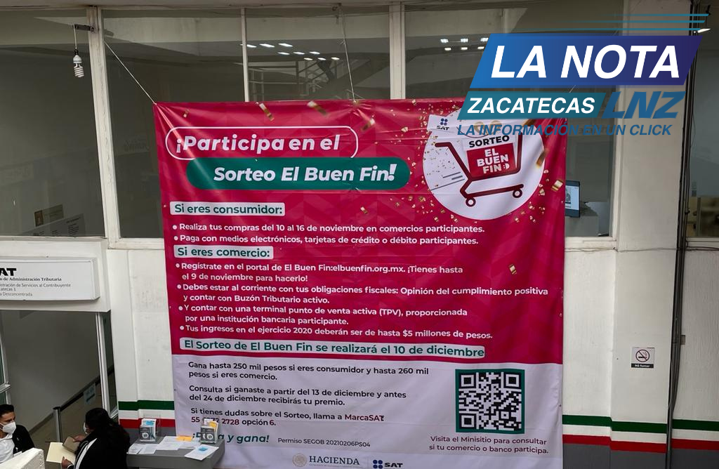 SAT sorteará 400 millones de pesos a consumidores