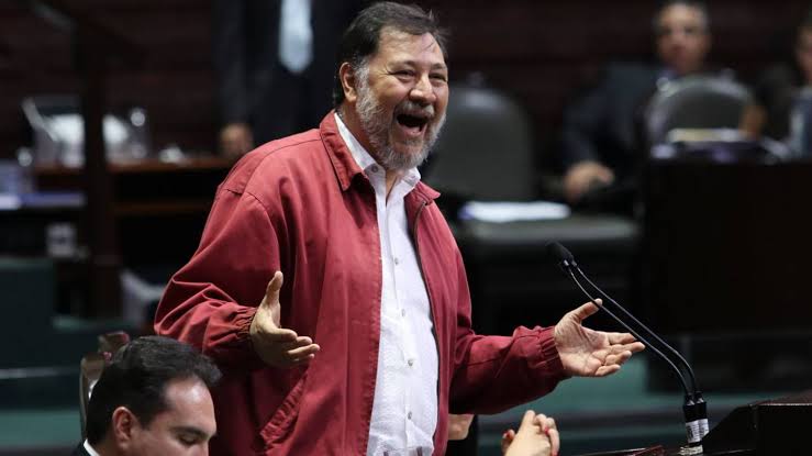 Noroña muestra sondeo que lo pone como «sucesor ideal» de AMLO