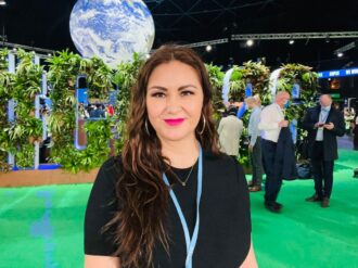 Celebra Geovanna Bañuelos firma acuerdo de la COP26 sobre Emisión Cero de Vehículos