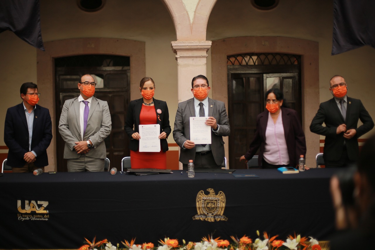 UAZ fortalece la alianza académica con la Secretaría de las Mujeres para el bienestar de los zacatecanos