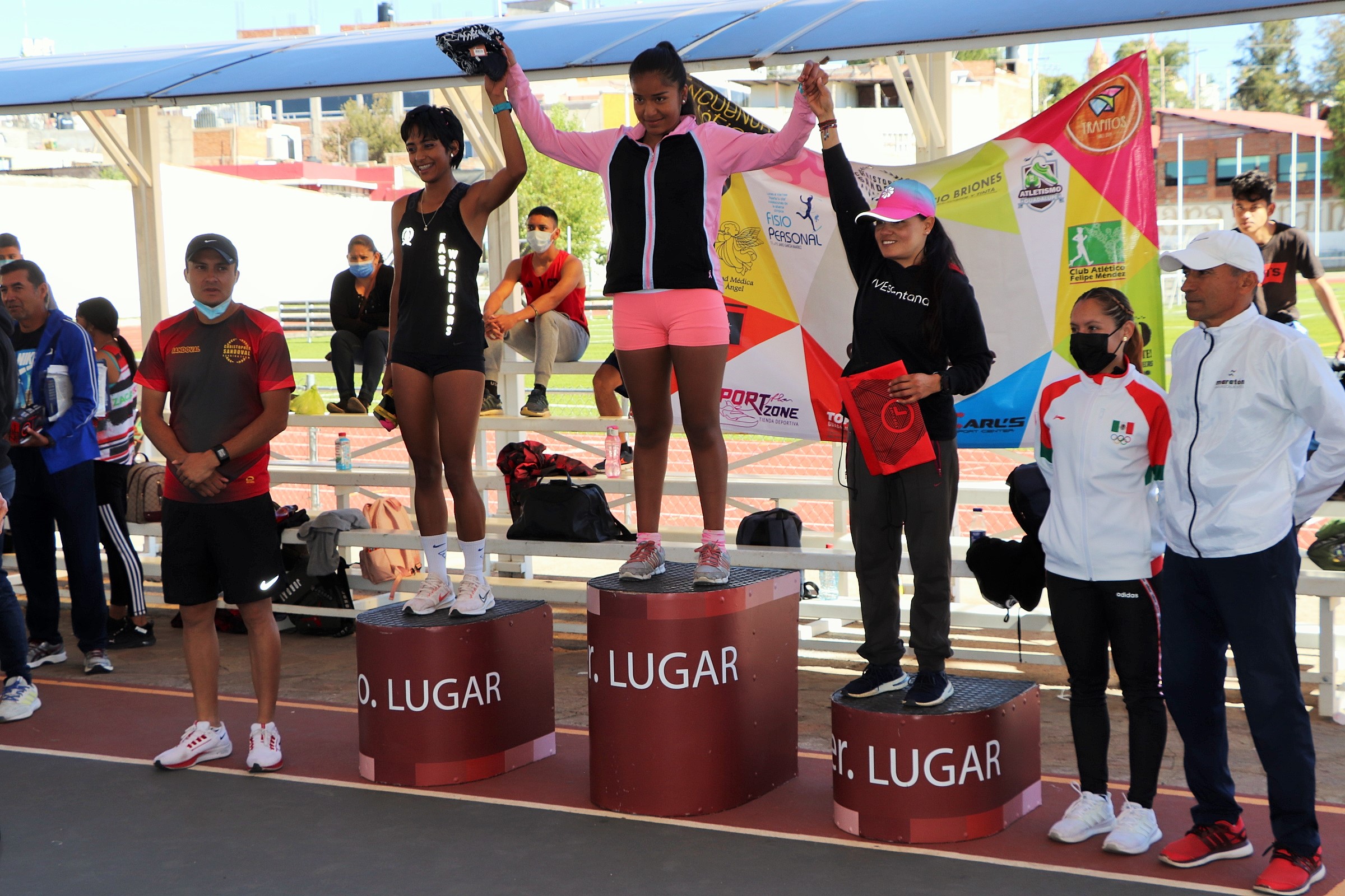 La casa de los deportistas, albergó el tercer encuentro atlético