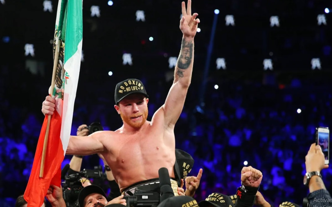 El récord del Canelo en la Arena del MGM Grand Garden 
