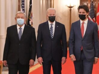 Se reúnen AMLO, Biden y Trudeau en la Cumbre de Líderes de América del Norte