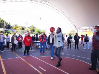 Trabajadores de la salud muestran su talento deportivo