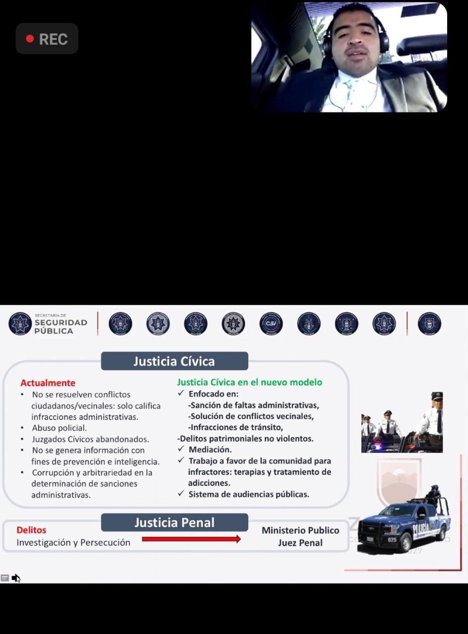 Gobierno Estatal comparte experiencias adquiridas durante II Foro Internacional de Seguridad Ciudadana