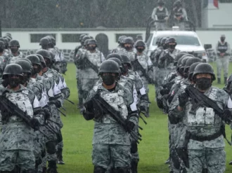 José Rafael Ojeda Durán rinde informe a AMLO