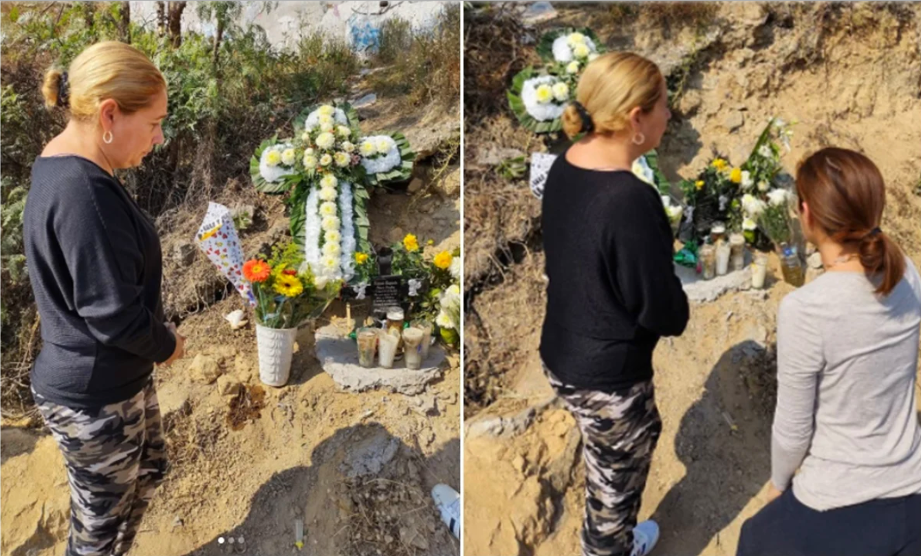 Mamá de Octavio Ocaña visita el lugar donde murió su hijo