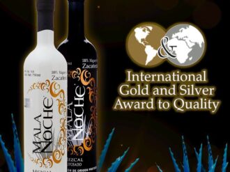 Recibe Mala Noche Mezcal el premio Oro y Plata a la Calidad 2021
