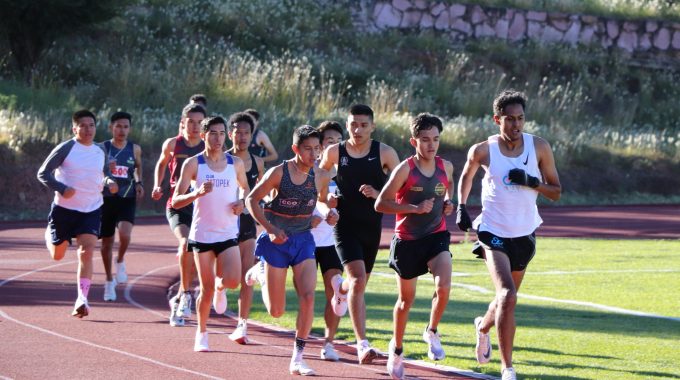 Realizan tercer encuentro atlético en la Casa de los Deportistas