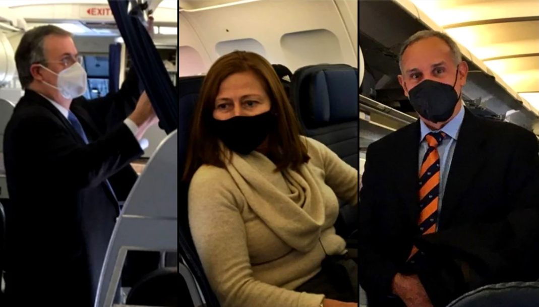 Secretarios de Estado se adelantan en vuelo comercial para Cumbre en Washington