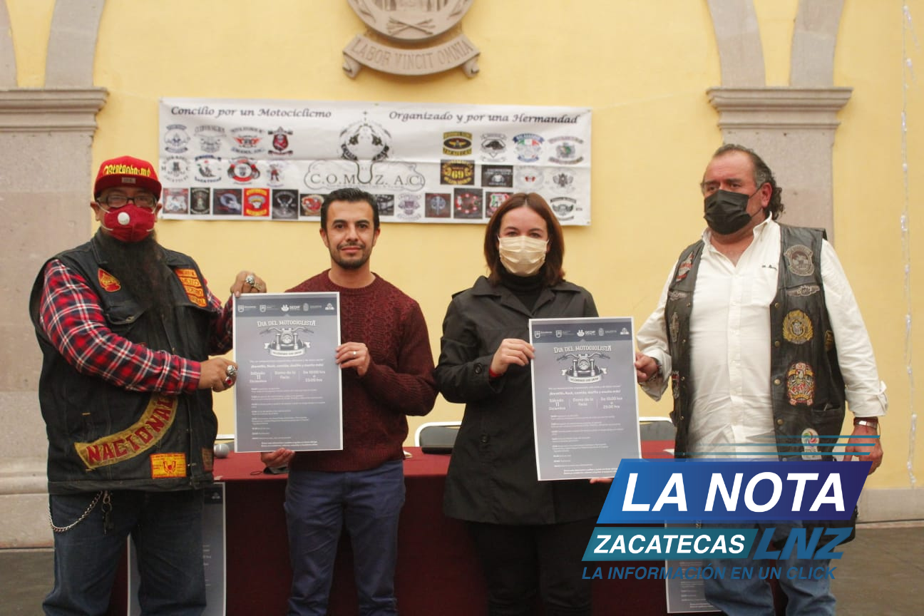 Autoridades dan a conocer actividades a realizar en el marco del Día Estatal del Motociclista «Celebremos con Causa»