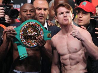 «Le gané fácil y tenía casi 40 años»: Mayweather a «Canelo»