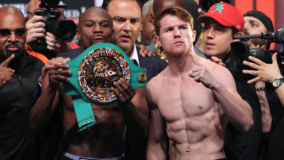 «Le gané fácil y tenía casi 40 años»: Mayweather a «Canelo»