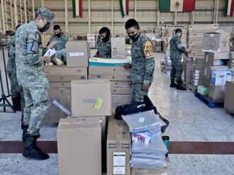 «Fuerzas Armadas hacen ‘ensayo’ para distribución de medicinas»