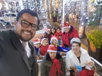 Realizan la Ruta Navideña en Tabasco