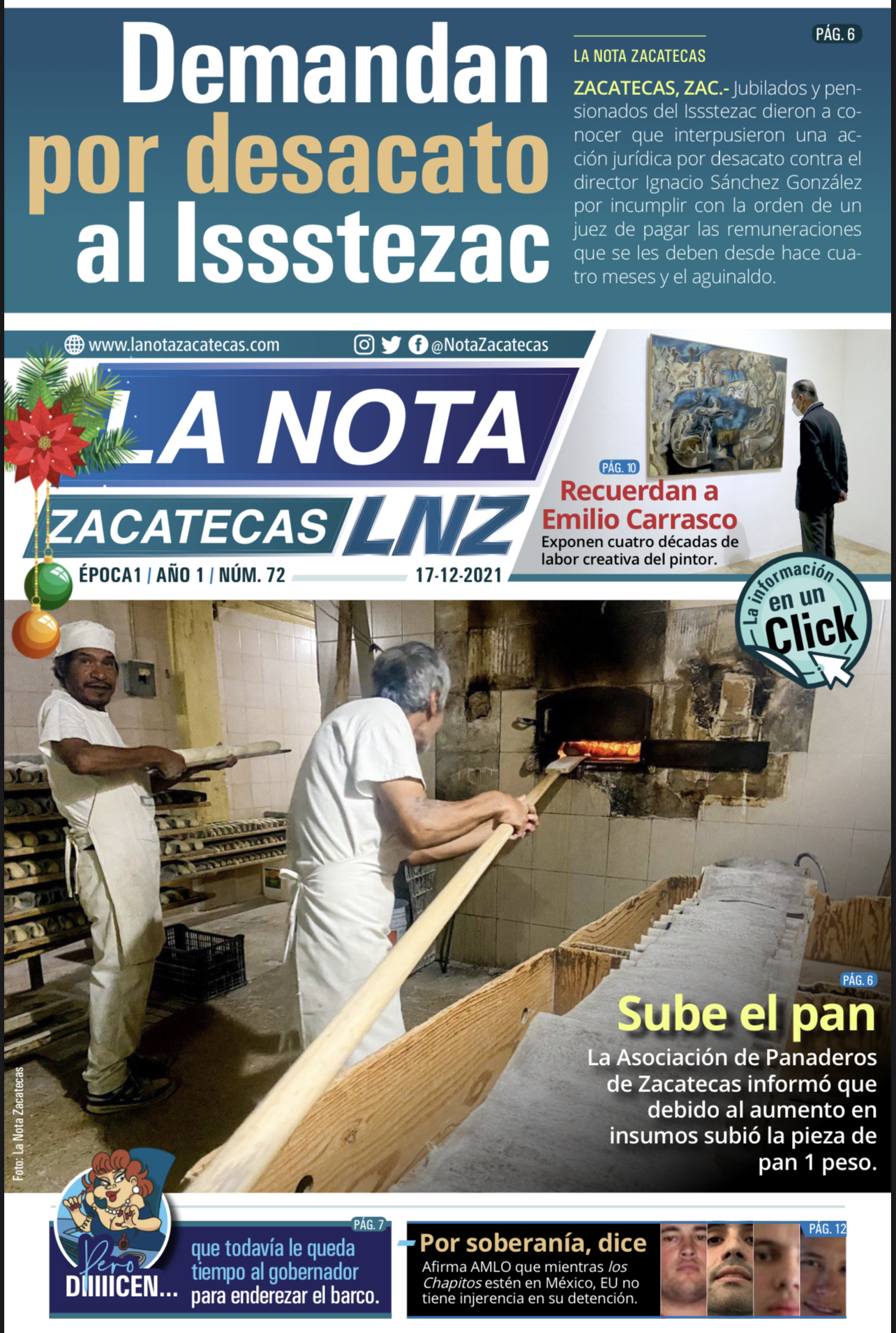 La Nota Zacatecas 17/12/21