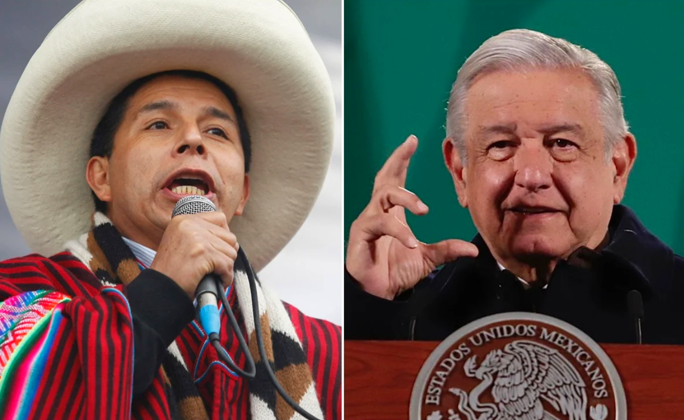 AMLO manda al secretario de Hacienda a Perú para ayudar al presidente Pedro Castillo