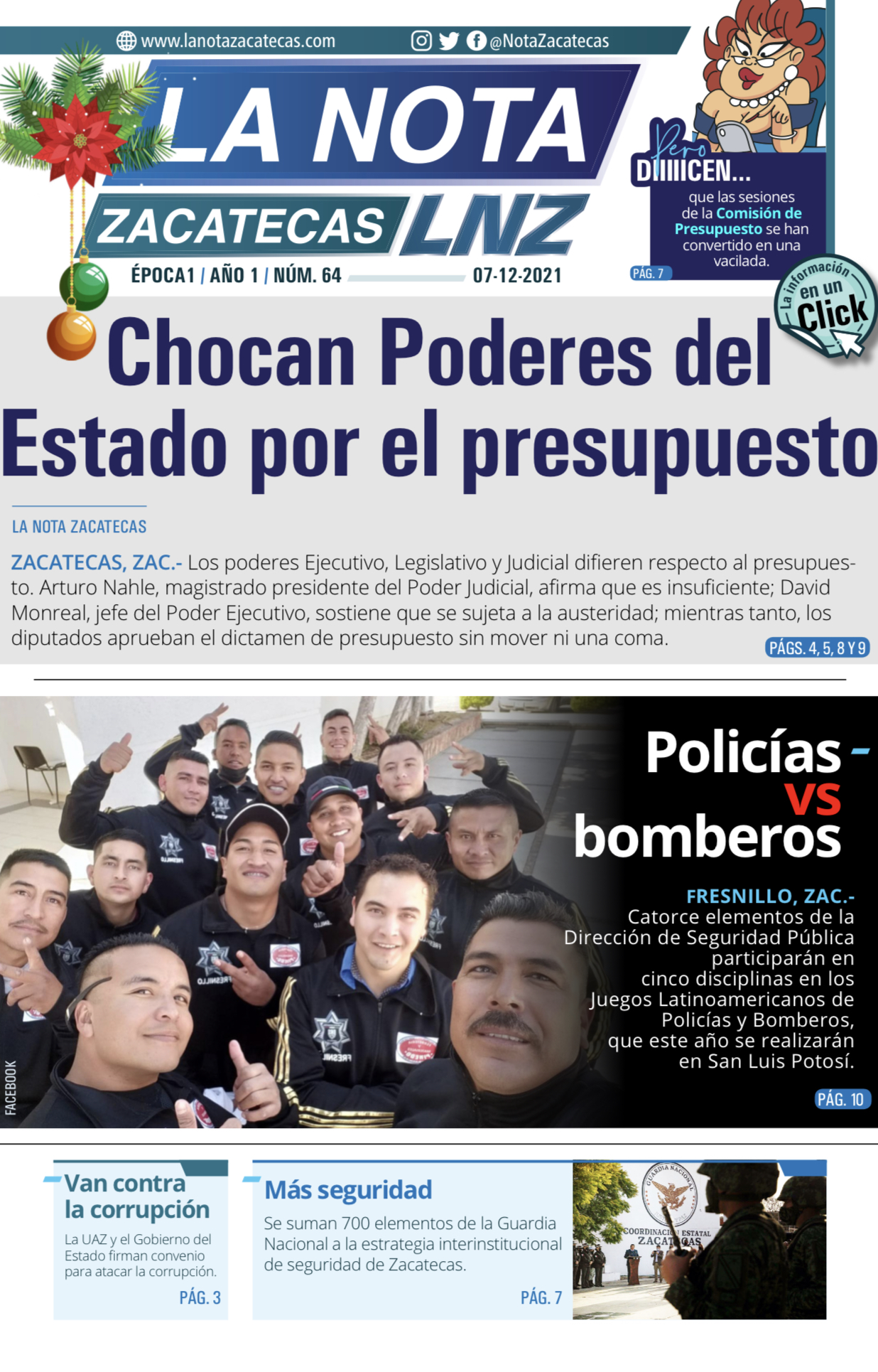 La Nota Zacatecas 7/12/21