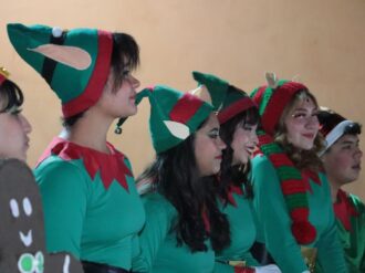 Disfrutan fresnillenses de actividades del Festival Navideño