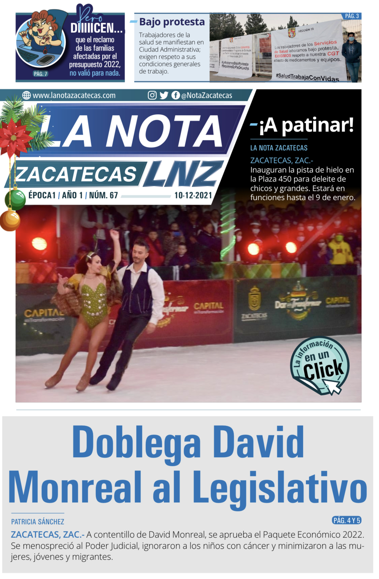 La Nota Zacatecas 10/12/21