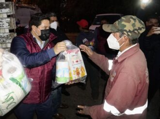 Reitera Jorge Miranda su compromiso con los trabajadores del Centro de Recolección de Residuos Sólidos