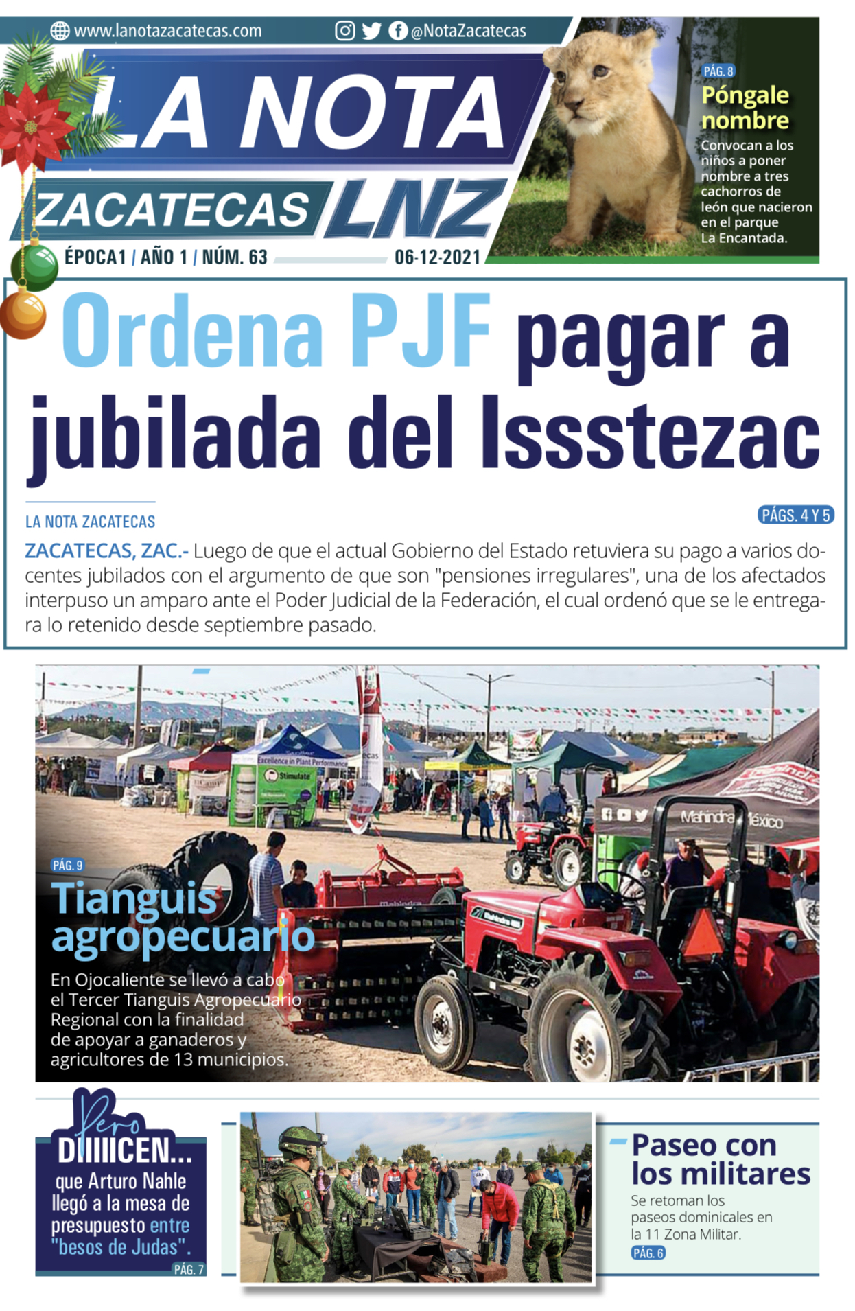 La Nota Zacatecas 6/12/21