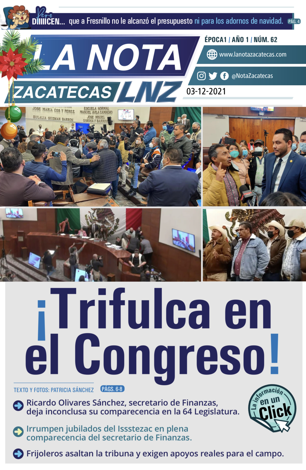 La Nota Zacatecas 03/12/21