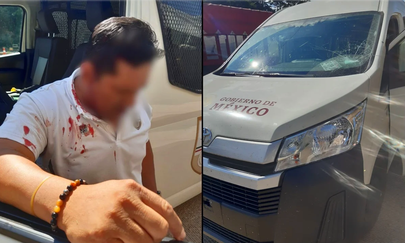 Presuntos “polleros” golpean a agente del INM en Tuxtla, Chiapas
