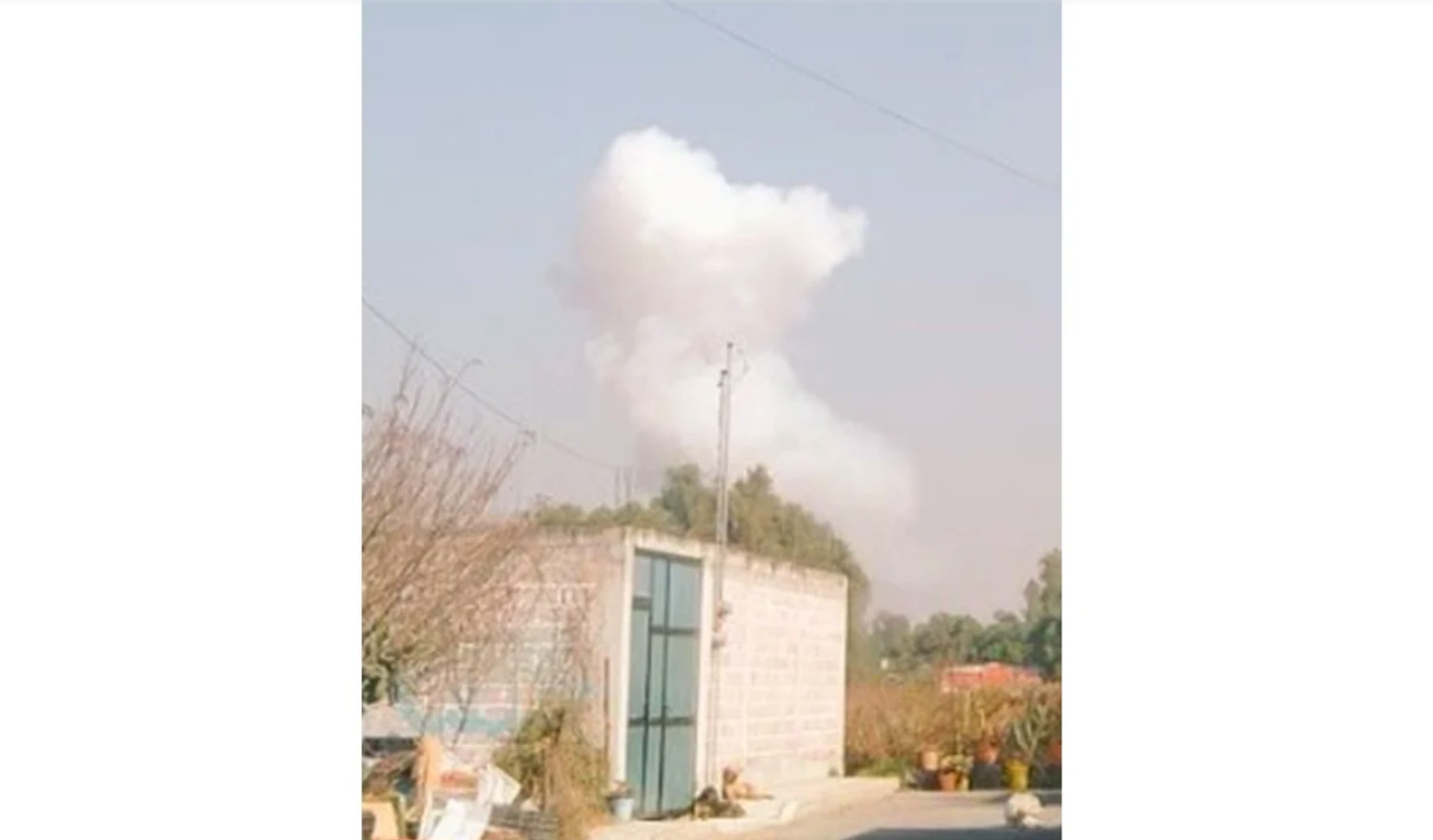 Explosión en polvorín en Tultepec deja tres lesionados
