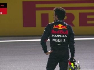 Charles Leclerc impacta a «Checo» Pérez