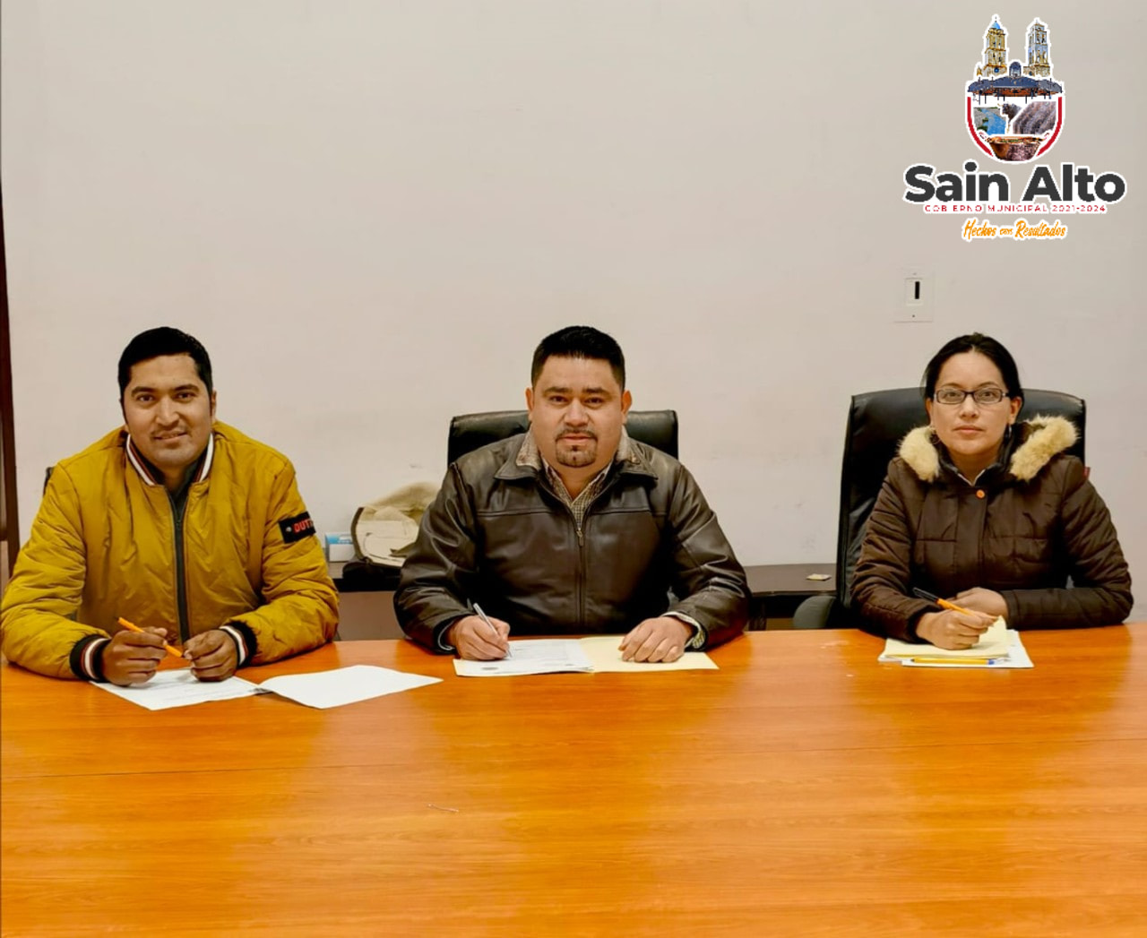 Pagan aguinaldos sin préstamos ni adelantos en Saín Alto