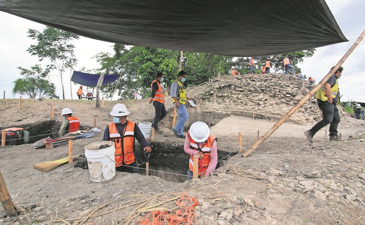 Hallazgo de 48 edificios prehispánicos obliga a desviar al Tren Maya