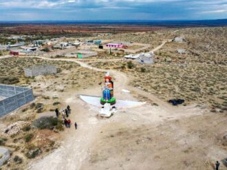 Llega monumental Santo Niño de Atocha a Fresnillo, Zacatecas
