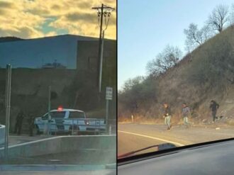 Migrantes aprovechan que Policía Fronteriza se distrae con accidente y entran corriendo a EU