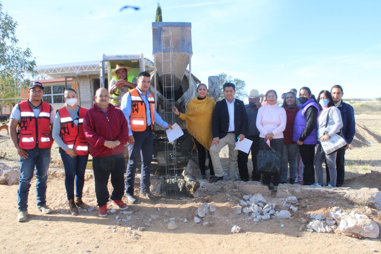 Se invertirán más de 400 mil pesos en el jardín de niños “Francisco Murguía”, de la comunidad de los Ramírez