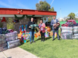 Recibe SEDIF donativos de empresas y sociedad civil dentro del programa Abrigando a Zacatecas con Amor