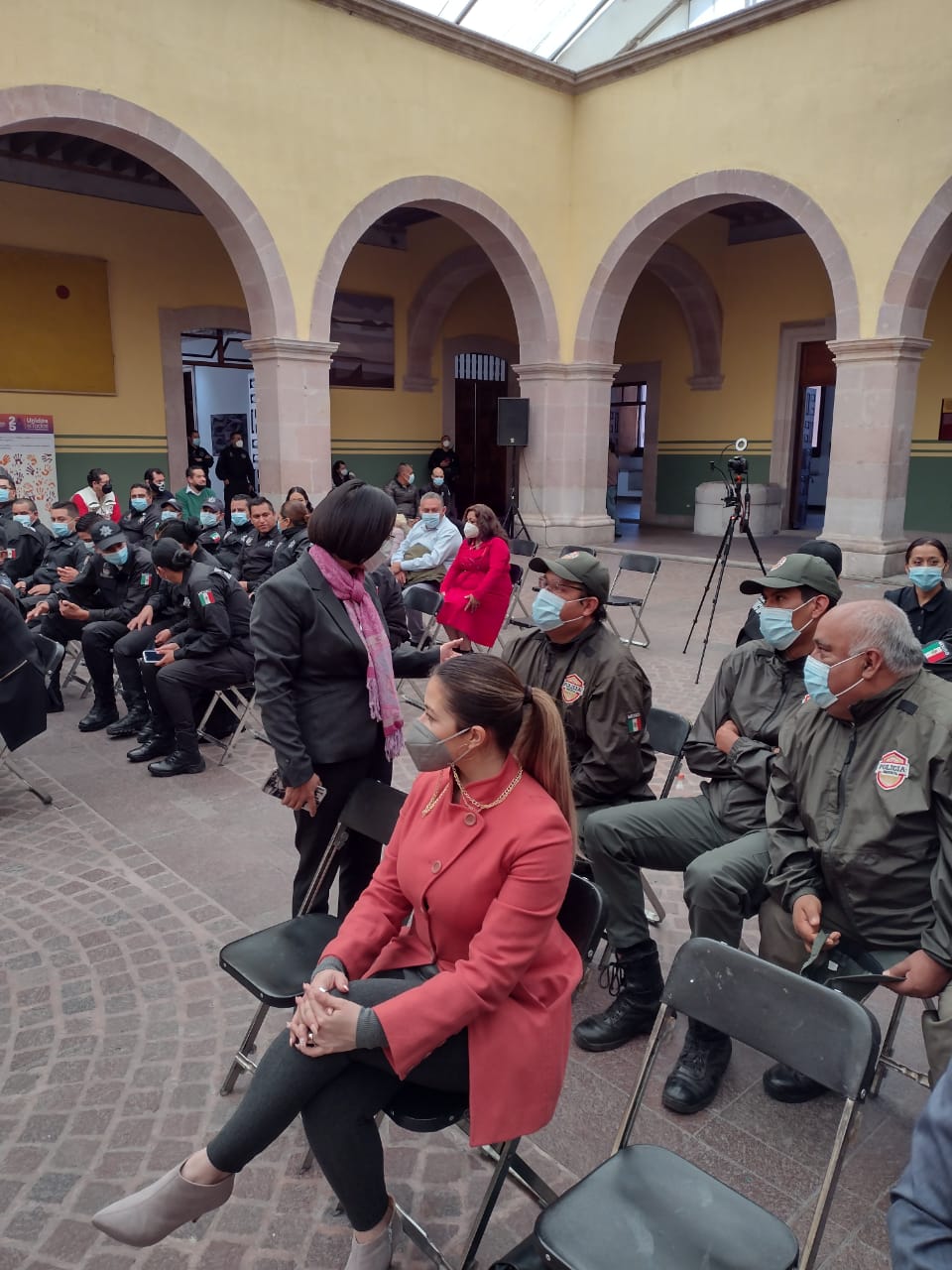 Clausura de capacitación en derechos humanos a elementos de seguridad pública