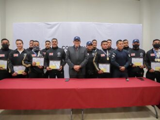 Reconocen a elementos de Seguridad Pública en Fresnillo