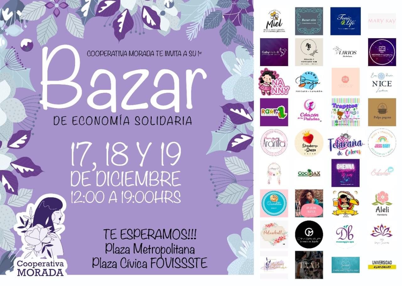 Realizarán tianguis de economía solidaria el viernes, sábado y domingo