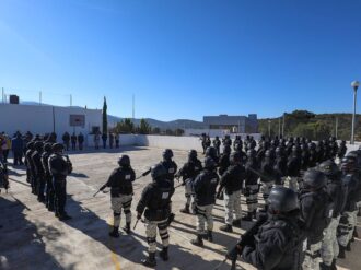 Guardia Nacional se instala en Sombrerete en Unirse