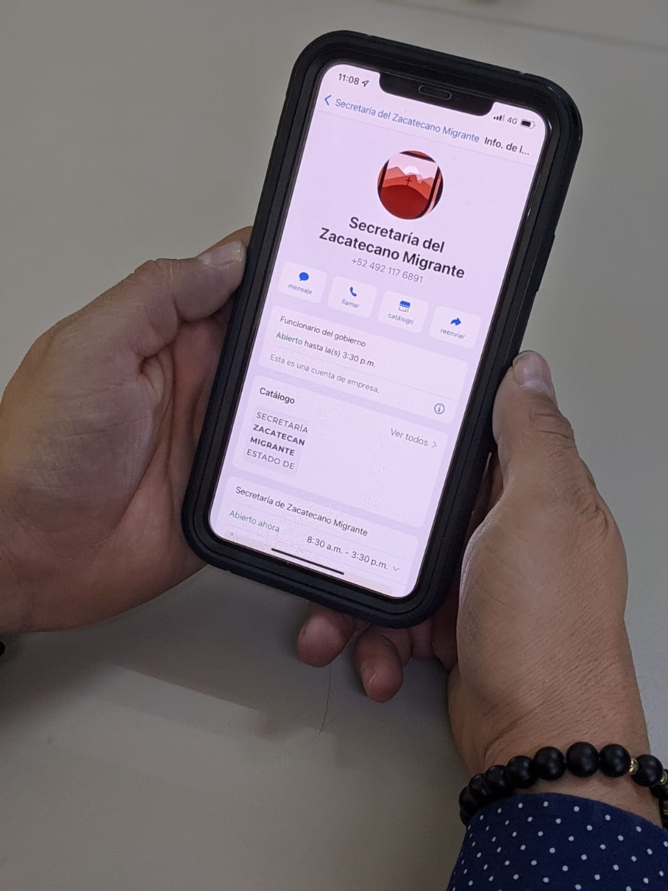 Servicio de atención a migrantes ahora a través del teléfono