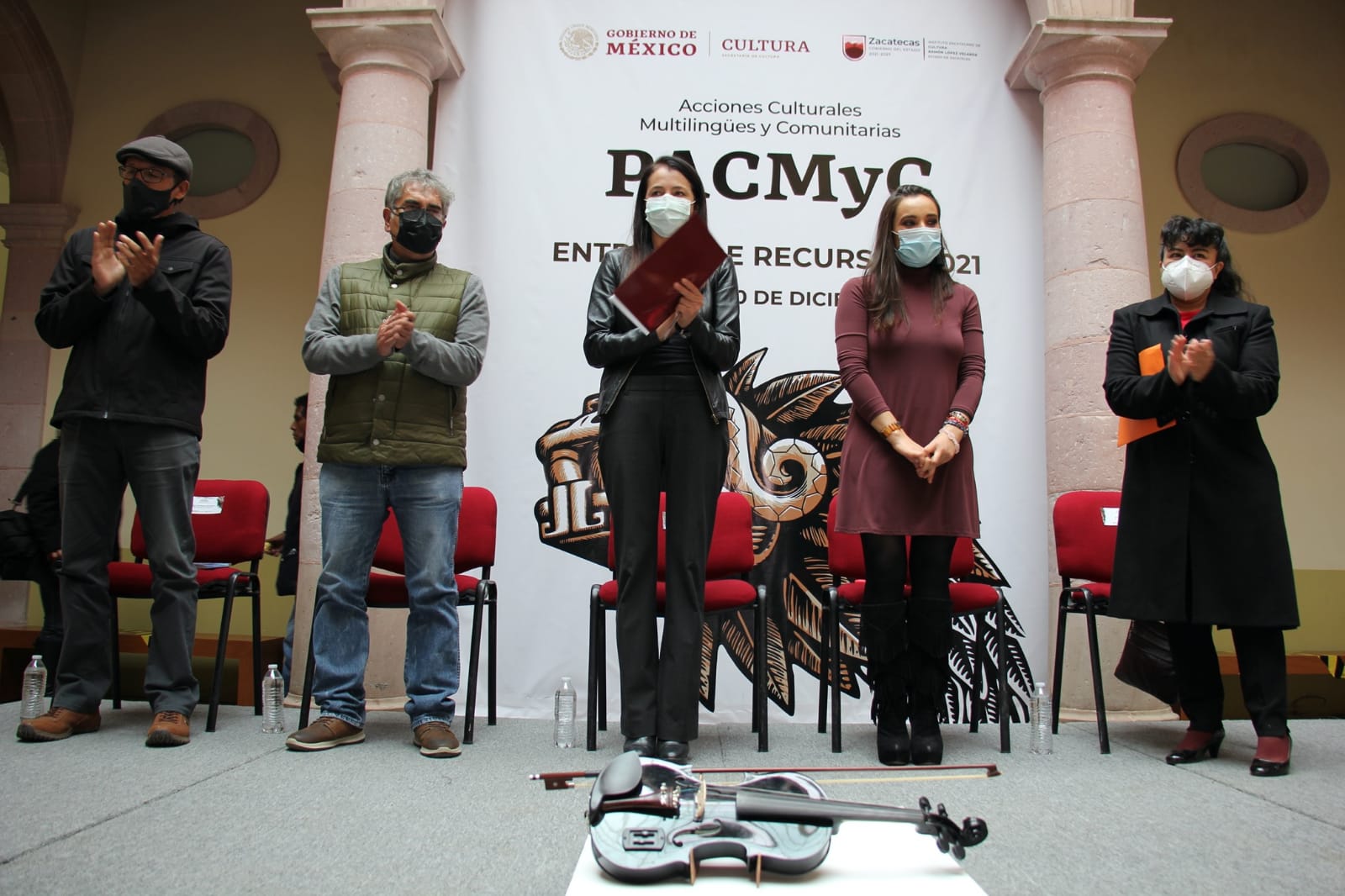 Entrega Gobierno de Zacatecas estímulos a 21 beneficiarios del PACMyC 2021