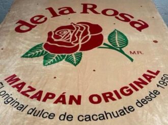 Crean cobertor del Mazapán de la Rosa