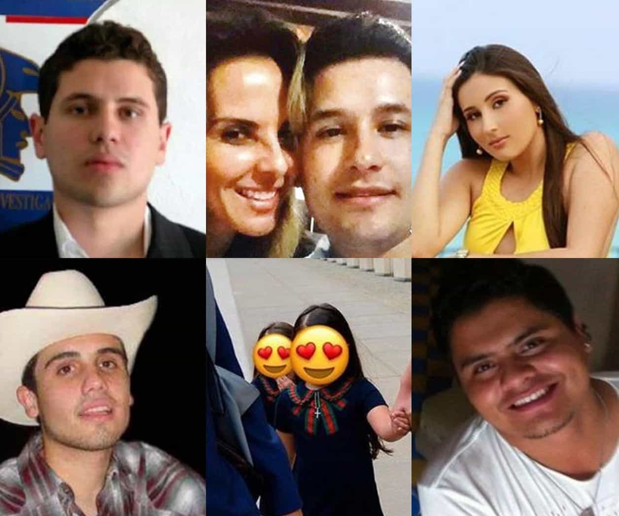 Ellos son todos los hijos de «El Chapo» Guzmán