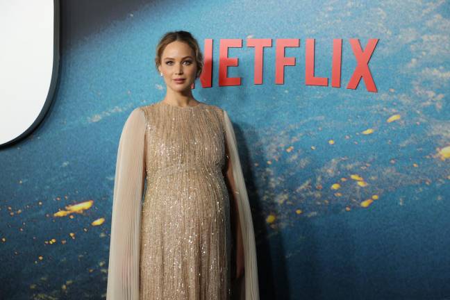 Jennifer Lawrence presume su embarazo