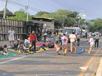 INM ofrece visas humanitarias a 27 migrantes accidentados que recibieron alta médica